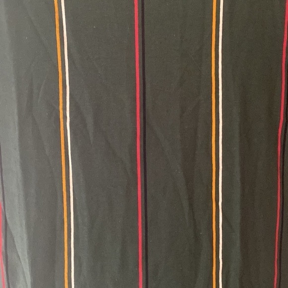 WXYZ T-Shirt Green Stripped Men's Medium - Picture 3 of 10